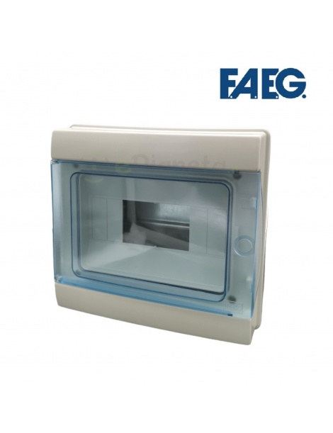 Quadro elettrico centralina stagna 4 - 8 moduli DIN IP65 box superfice esterno a parete impermeabile scatola per interruttori
