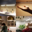 Barra led 48cm ricaricabile con sensore di movimento a mano scansione manuale sottopensile lampada luce per cucina armadio
