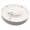 Plafoniera led 50w tonda bianco design moderno pannello lampada da soffitto circolare a cerchio rotonda luce fredda naturale