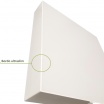 Plafoniera led 32w quadrata bianco design moderno pannello lampada da soffitto luce fredda naturale