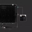 V-TAC PRO VT 150 Faro led 150W ultrasottile slim da esterno proiettore faretto impermeabile IP65 nero luce fredda