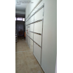 Barre rettangolari 120cm appenderia montante struttura arredo negozio in acciaio