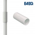 Manicotto per tubo rigido raccordo di giunzione 16 20 25 32 mm IP40 collegamento in PVC grigio RAL 7035
