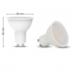 Faretto led 9w attacco GU10 lampadina copertura opaca per portafaretti fari luce bianca naturale calda