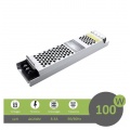 Trasformatore ultrasottile 12V 8.3A 100W alimentatore stabilizzato 25mm strip led