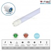 V TAC VT 1577 Tubo led 20w T8 attacco G13 neon 150cm con starter tubi in nano plastic luce bianco 6500k