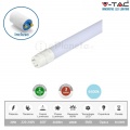 V TAC VT 1577 Tubo led 20w T8 attacco G13 neon 150cm con starter tubi in nano plastic luce bianco 6500k
