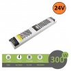 Alimentatore stabilizzato slim 24V 12.5A 300W trasformatore professionale switch salvaspazio