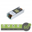 Trasformatore 12V 5A 60W alimentatore stabilizzato V-TAC per strip led