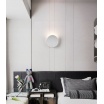 Applique led tondo bianco da parete esterno interno impermeabile lampada luce fredda naturale calda