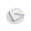 Applique led tondo bianco da parete esterno interno impermeabile lampada luce fredda naturale calda