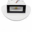Applique led tondo bianco da parete esterno interno impermeabile lampada luce fredda naturale calda