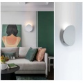 Applique led tondo bianco da parete esterno interno impermeabile lampada luce fredda naturale calda