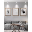 Faretto led da soffitto 20W cilindro bianco in alluminio plafoniera lampada moderna luce calda naturale fredda