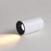 Faretto led da soffitto 20W cilindro bianco in alluminio plafoniera lampada moderna luce calda naturale fredda