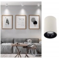 Faretto led da soffitto 20W cilindro bianco in alluminio plafoniera lampada moderna luce calda naturale fredda