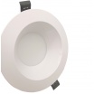 Faro led Downlight 12W foro Ø 105mm tondo da incasso plafoniera luce cob bianco naturale