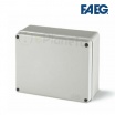 Scatola di derivazione 240x190x90 rettangolare da esterno tenuta stagna grigio impermeabile con pareti lisce