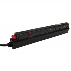 Trasformatore alimentatore 100W 48V 2A a scomparsa incasso per binario magnetico nero