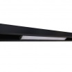 Faretto proiettore a barra lineare led 14W nero magnetico copertura opaca per binario monofase 48V luce calda naturale bianca