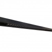 Faretto proiettore lineare barra led cob 24W nero magnetico per binario monofase 48V luce calda naturale bianca