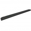 Faretto proiettore lineare barra led cob 24W nero magnetico per binario monofase 48V luce calda naturale bianca