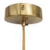 Lampadario a sospensione oro argento con 6 sfere bolle bianche in vetro attacco led G9