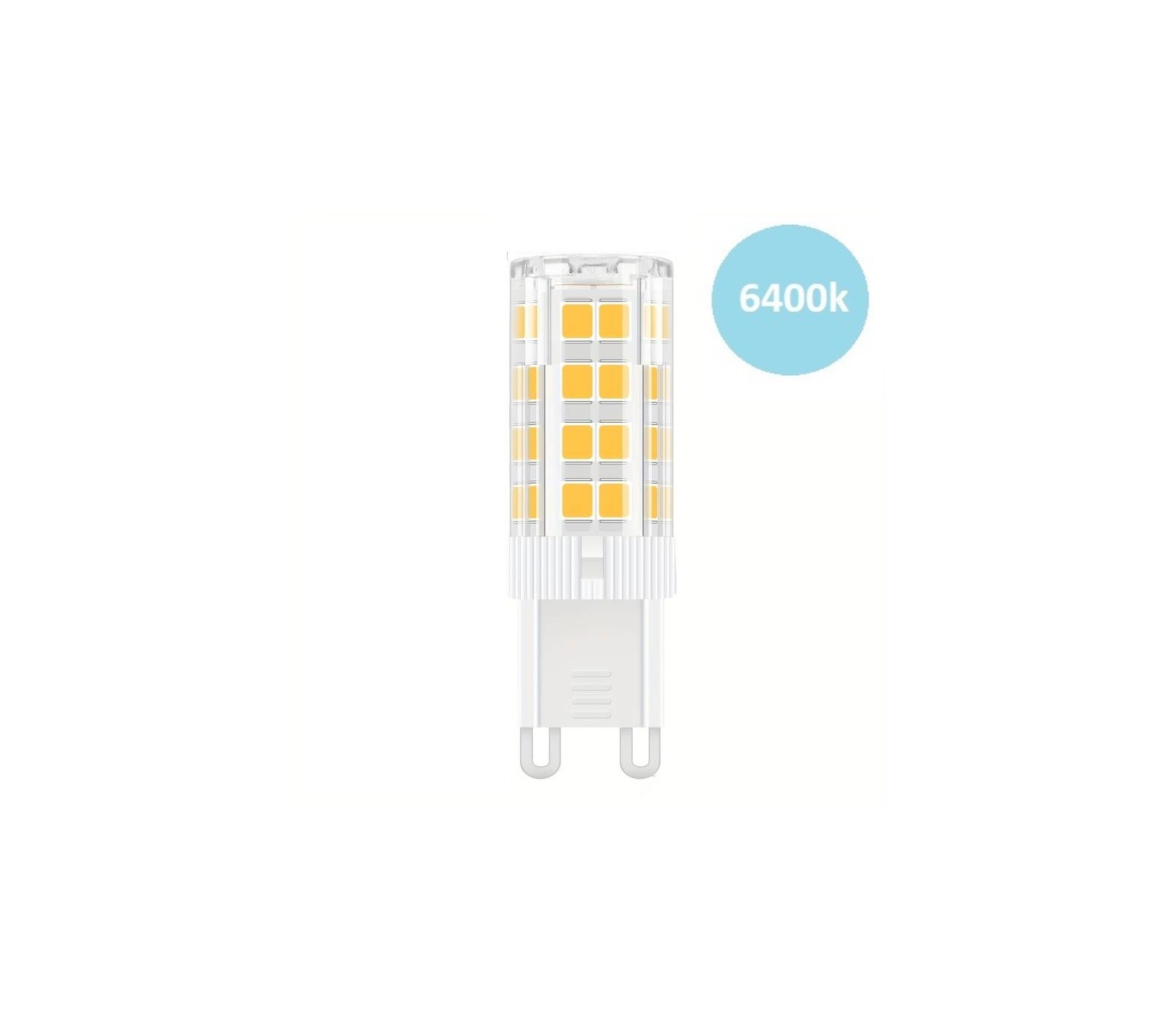 Lampadina led attacco G9 5w 52D luce bianca fredda naturale calda