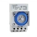 Timer analogico temporizzatore luci 24 ore da quadro elettrico su guida din