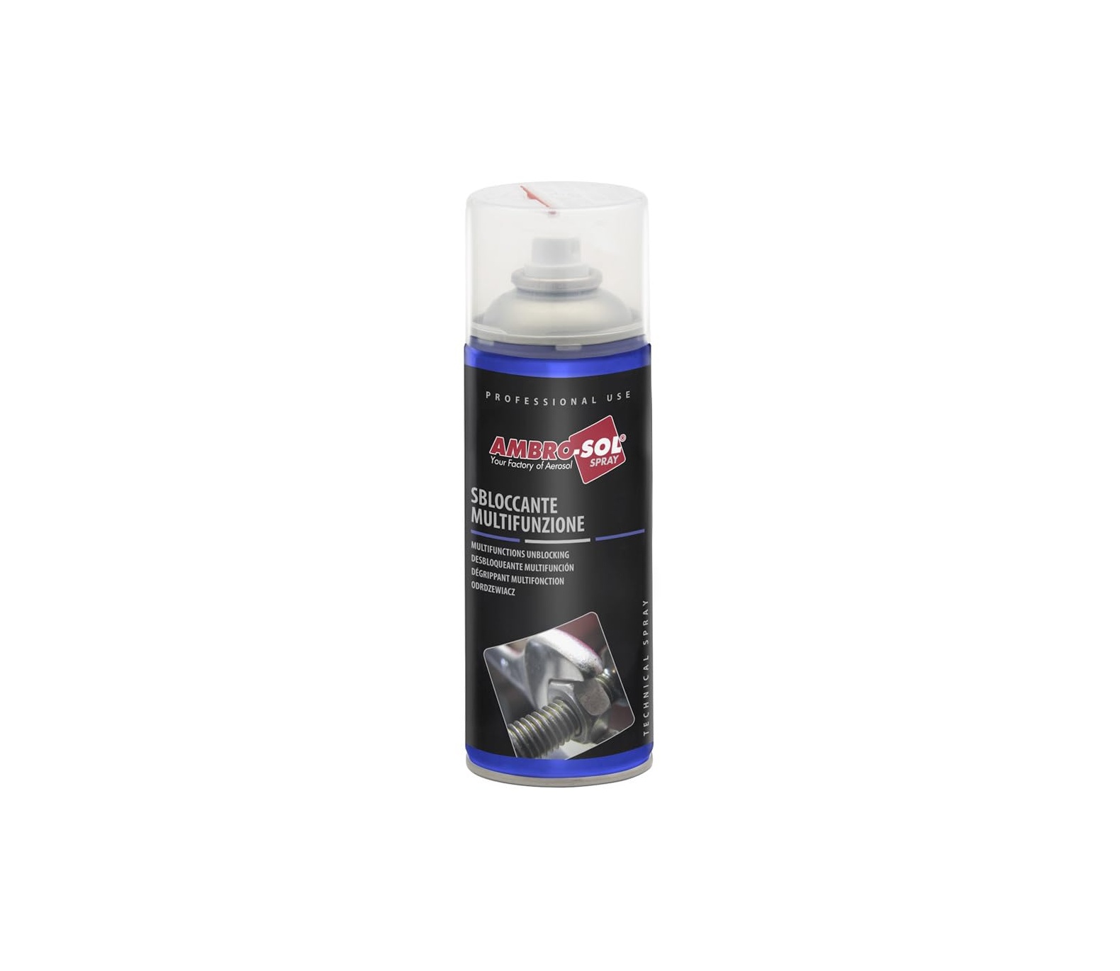 Ambro-Sol S152 Sbloccante Lubrificante e Protettivo per Parti Meccaniche, Rimuove Ruggine e Ossidazioni 400 ml