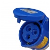 Adattatore da civile a industriale con spina presa CEE 2P + T 16A 230V 90°