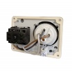 Presa CEE industriale interbloccato 3P + T 16A 400V 6H IP44 con interruttore AC 23A 10KA da incasso impermeabile rosso