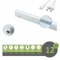 Barra led T5 12w 45cm sottopensile 220V lampada cucina con interruttore collegabile in serie luce naturale bianca
