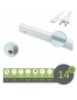 Barra led T5 14w 60cm sottopensile 220V lampada cucina con interruttore collegabile in serie luce naturale bianca