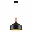 Lampadario a sospensione industriale a cupola campana nero bianco in metallo con attacco E27 per cucina salotto semplice