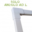 2 mt Canalina per cavi elettrica 25x16 mm in plastica passacavi bianco coprifili a parete con copertura