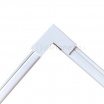 2 mt Canalina per cavi elettrica 100x60 mm in plastica passacavi bianco coprifili a parete con copertura