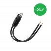 Frutti elettrici compatibili con supporti Vimar Arké grigio scuro interruttore presa pulsante schuko deviatore