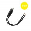 Frutti elettrici compatibili con supporti Vimar Arké grigio scuro interruttore presa pulsante schuko deviatore