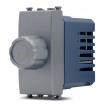 Frutti elettrici compatibili con supporti Vimar Arké grigio scuro interruttore presa pulsante schuko deviatore