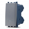 Frutti elettrici compatibili con supporti Vimar Arké grigio scuro interruttore presa pulsante schuko deviatore