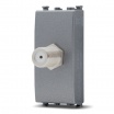 Frutti elettrici compatibili con supporti Vimar Arké grigio scuro interruttore presa pulsante schuko deviatore