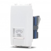 Frutti elettrici compatibili con supporti Vimar Arké bianco interruttore presa pulsante schuko deviatore