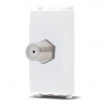 Frutti elettrici compatibili con supporti Vimar Arké bianco interruttore presa pulsante schuko deviatore