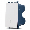 Frutti elettrici compatibili con supporti Vimar Arké bianco interruttore presa pulsante schuko deviatore