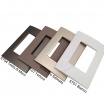 Placche compatibili con Bticino LIVING LIGHT placca 3 4 7 moduli vari colori per supporti LN4703 e N4703