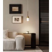 Lampadario applique a sospensione led goccia oro da comodino lampada per camera da letto luce bianca naturale calda