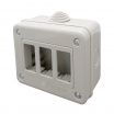 Cassetta scatola a parete compatibile con Magic e Gewiss system 1 2 3 posti