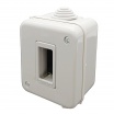 Cassetta scatola a parete compatibile con Magic e Gewiss system 1 2 3 posti