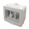 Cassetta scatola esterna idrobox IP55 compatibile con Magic e Gewiss system 1 2 3 posti